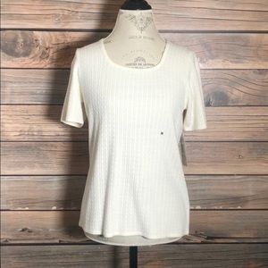 NEW SWEATER-DESIGNERS ORIGINAL- SO SOFT! SIZE MED